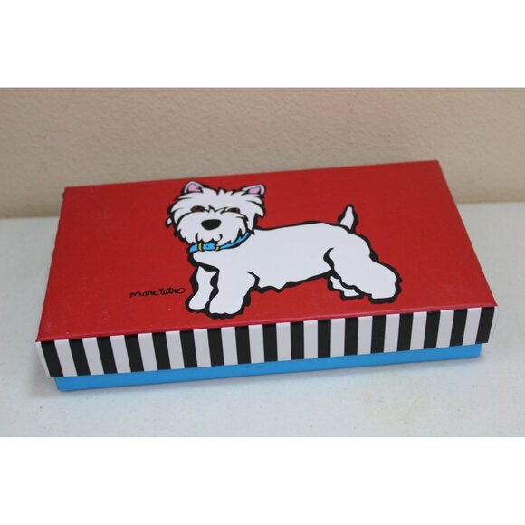 Westie Box ONLY Marc Tetro West Highland Terrier EMPTY 92367 - Picture 2 of 7